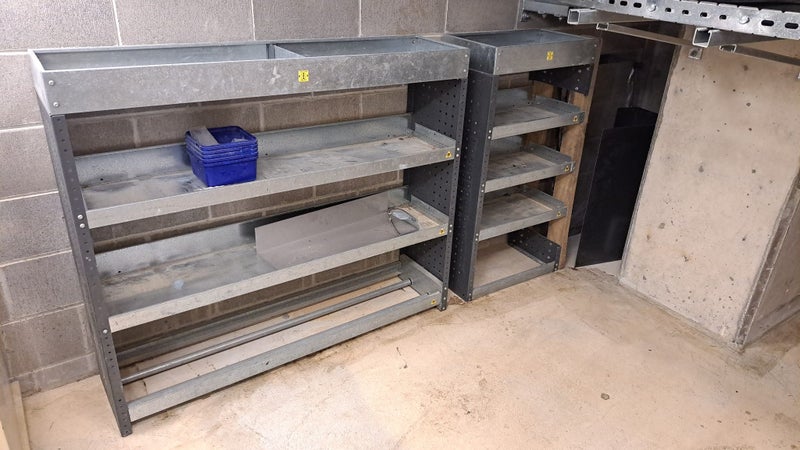 VAN SHELVING TWO SIZES Carousel 1