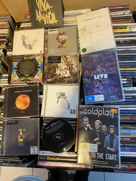 * bulk buy x 12 COLDPLAY CDS & DVDS ** Carousel 1