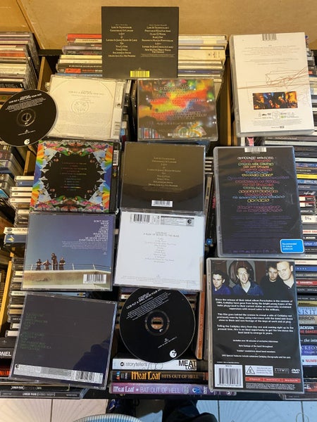 * bulk buy x 12 COLDPLAY CDS & DVDS ** Carousel 2