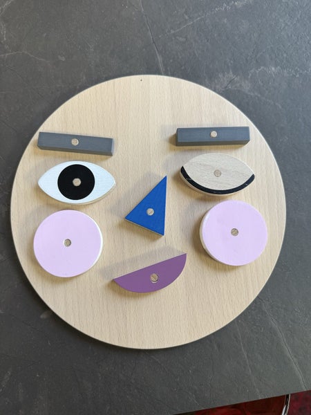 Make A Face Emotions Wooden Toy Carousel 1