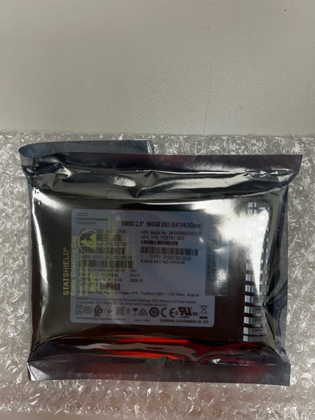 HP Enterprise Server Memory SM883 2.5" 960GB SSD (SATA6.0Gbps) BRAND NEW IN BOX Carousel 1
