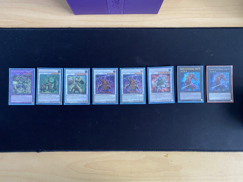 Six samurai deck base Carousel 2