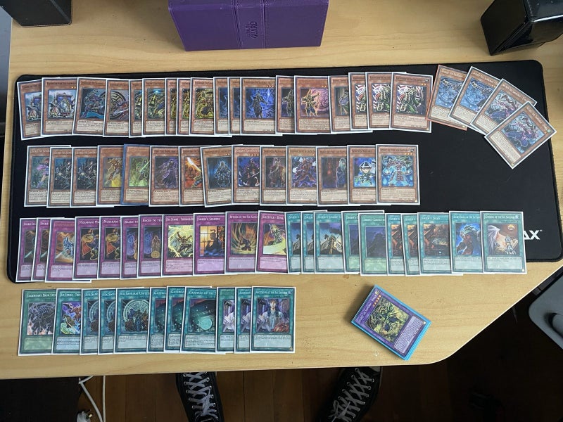 Six samurai deck base Carousel 1