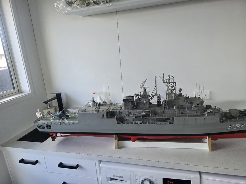 HMNZS Te Kaha NZ Frigate length 1600mm Carousel 1