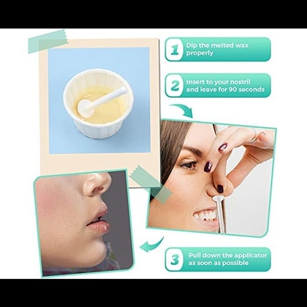 Nose wax stick applicators Plastic wax rod stick Nose wax strips Nostril clea Carousel 5