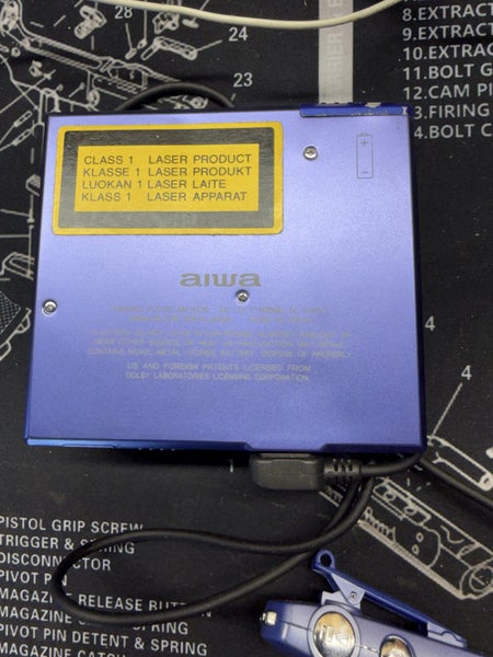 AIWA AM-HX30 Minidisc Player Carousel 3