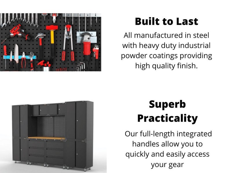 9 pieces garage storage system Carousel 10