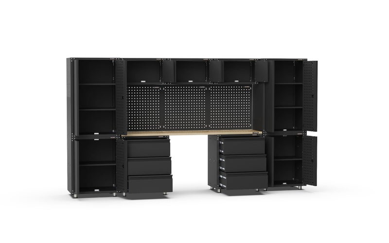 13 pieces garage storage system Carousel 2