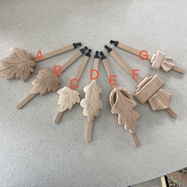 Choose ONE from 7 Styles & Sizes of Handmade Cuckoo Clock Pendulums
