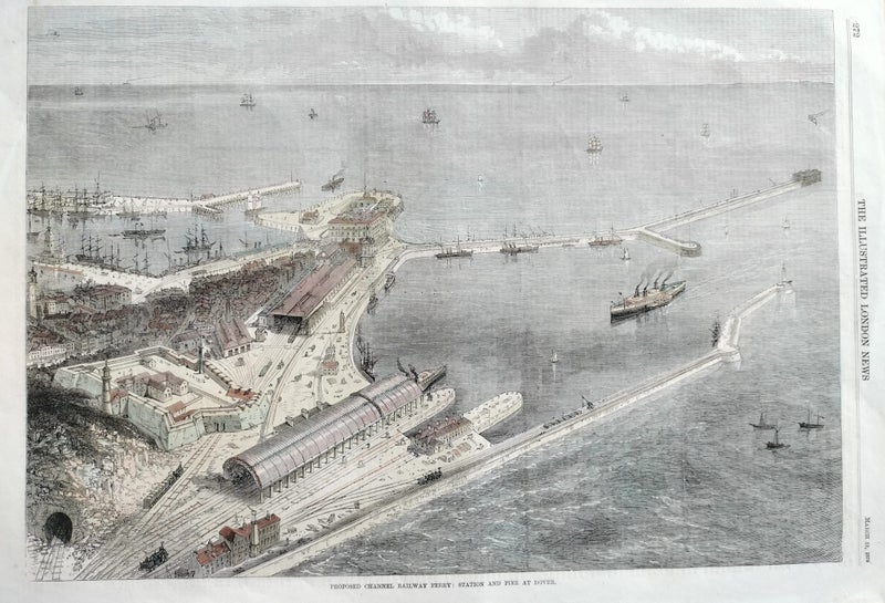 Two Original Full-page Engraving Prints from "The Illustrated London News" Carousel 2