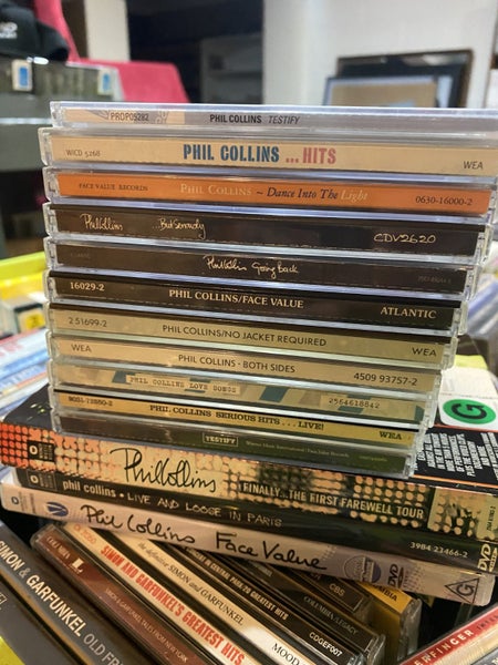 * bulk buy x 13 PHIL COLINS CDS & DVDS ** Carousel 1