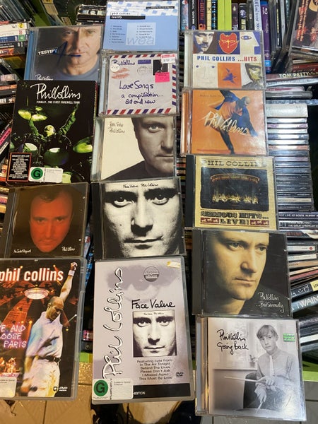 * bulk buy x 13 PHIL COLINS CDS & DVDS ** Carousel 4