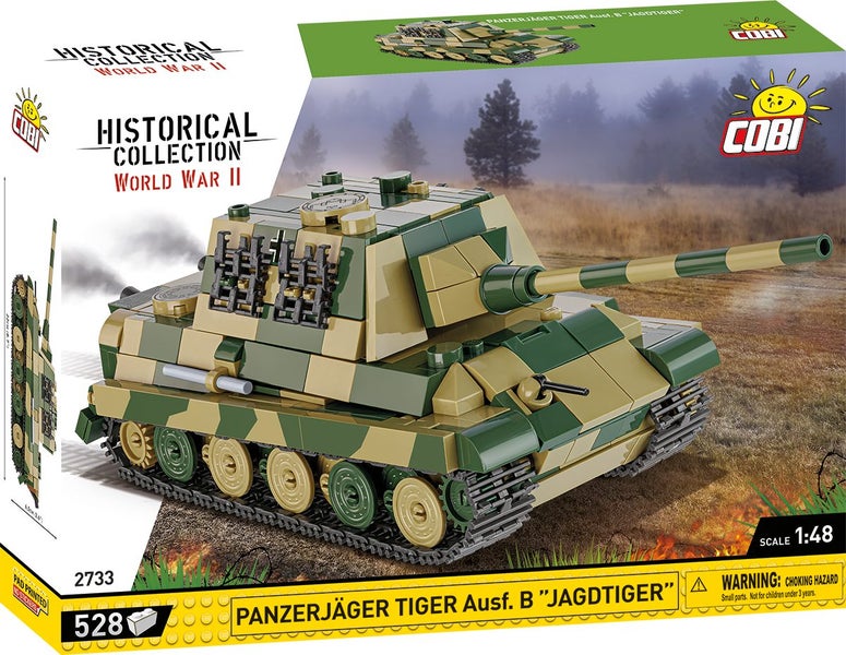 COBI-2733 | PANZERJAGER TIGER AUSF.B 528 PCS Carousel 1