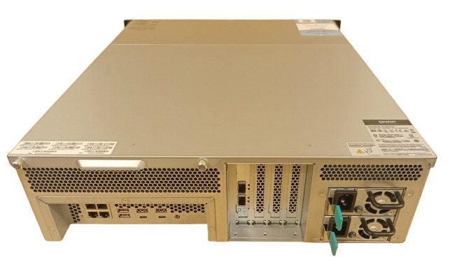 QNAP TS-1683XU-RP with 160Tb storage (16 x 10Tb SATA HDDs) 2x10GbE ports Carousel 2