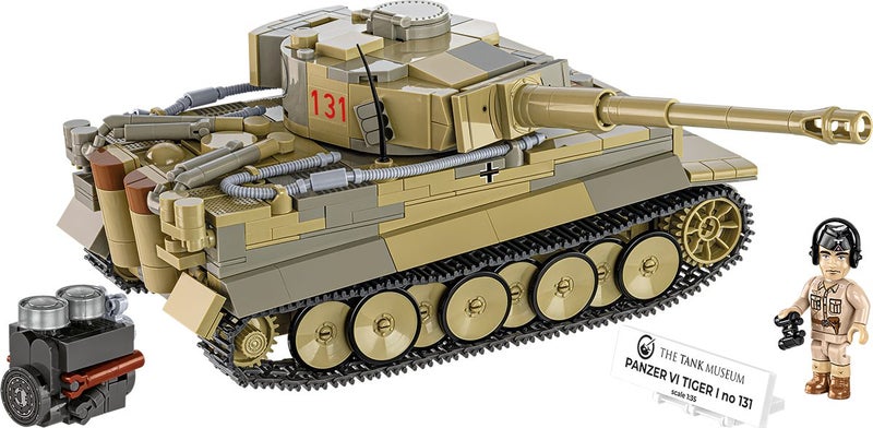 COBI-3123 | PANZER VI TIGER I NO 131 898 PCS Carousel 3