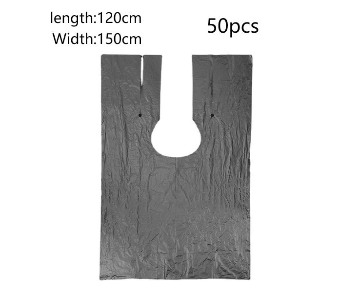 Hair Styling Accessories 50Pcs Disposable Hair Dyeing Cape Clear Hair Tint Ap Carousel 2