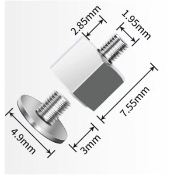 M.2 SSD Mounting Screw kit for ASUS Motherboards (5 PCS) [NBAOEM0132] Carousel 2
