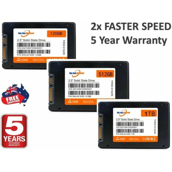 Internal SSD 120GB / 256GB / 512GB / 1TB Solid State Drive 2.5" SATA III PC |... Carousel 1