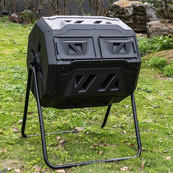 Continuous Composting Solution - Outdoor Tumbling Compost Bin Carousel 11
