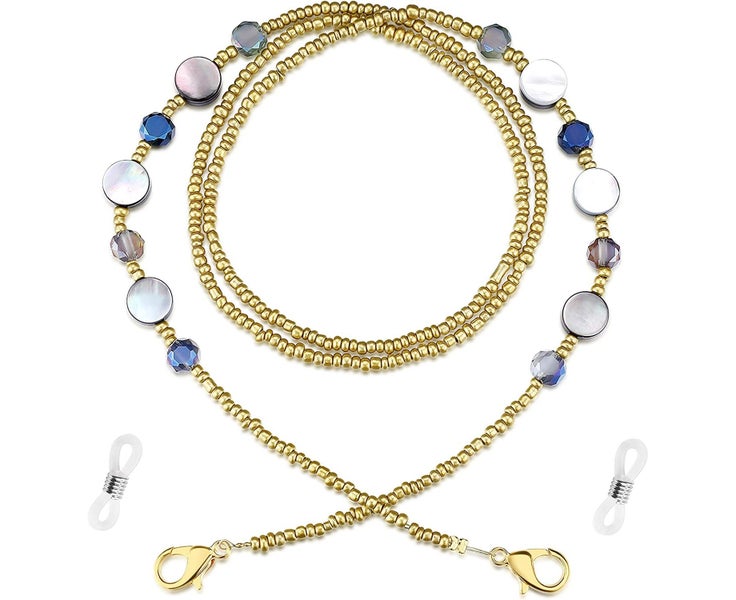 Eyeglass Chain Strap Holder Cord Fashion Eyewear Retainer Crimmy Reading Eyeg Carousel 1