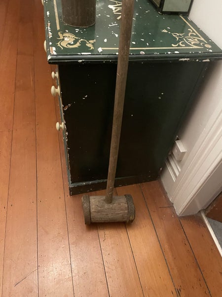 Vintage Wooden Mallet Carousel 1