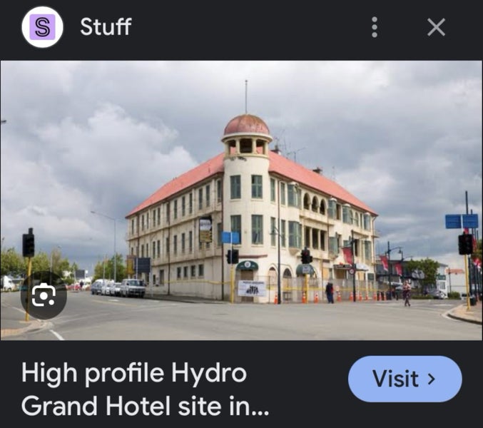 ‘Iconic Hotel Signage’ - Hydro Grand Hotel Carousel 1