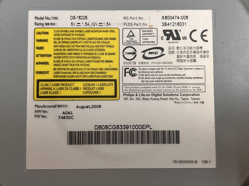 Xbox 360 Disc Drive – Untested Carousel 3