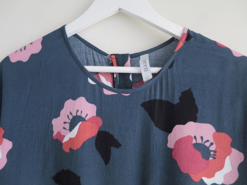 PREEN (NZ) *Gorgeous Florals Printed Hi Lo Viscose Blouse Top* 12/14 Carousel 2