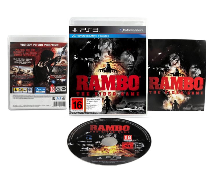 RAMBO The Video Game (PS3) *EXCELLENT & COMPLETE* Carousel 1