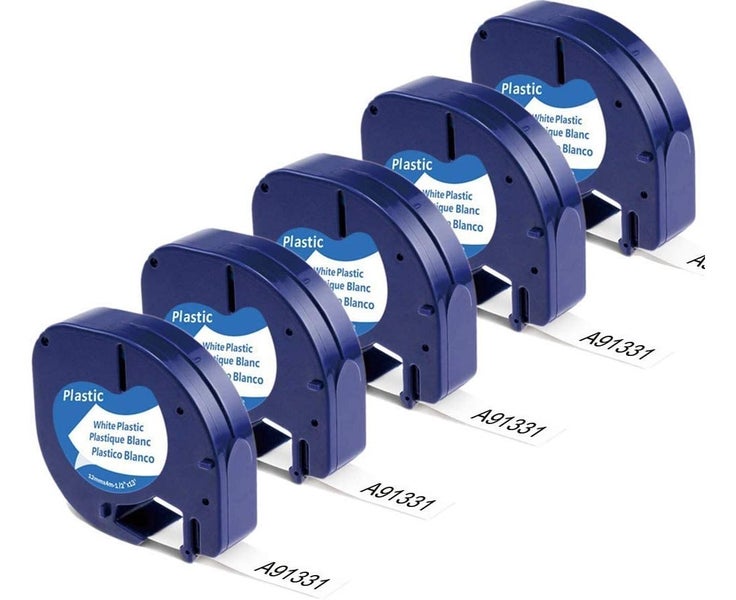 Compatible Label Replacement for DYMO Letratag Refills 91331(S0721660) Carousel 1