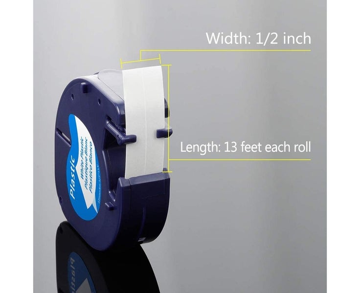Compatible Label Replacement for DYMO Letratag Refills 91331(S0721660) Carousel 5