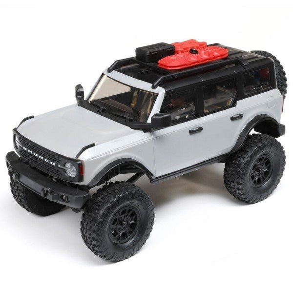 Axial 00006T2 1/24 4WD SCX24 2021 Ford Bronco - Brushed RTR Grey Carousel 1