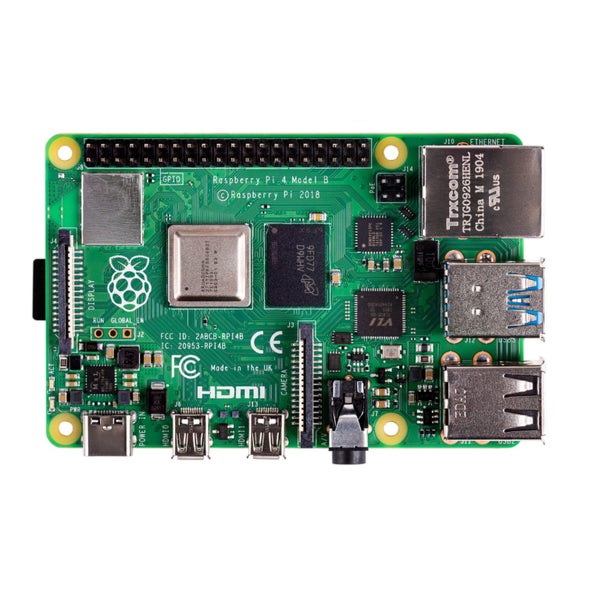 Raspberry Pi 4 Model B 2GB LPDDR4 FIRST 28nm-Based Quad Core 1.5G Dual Micro Carousel 2