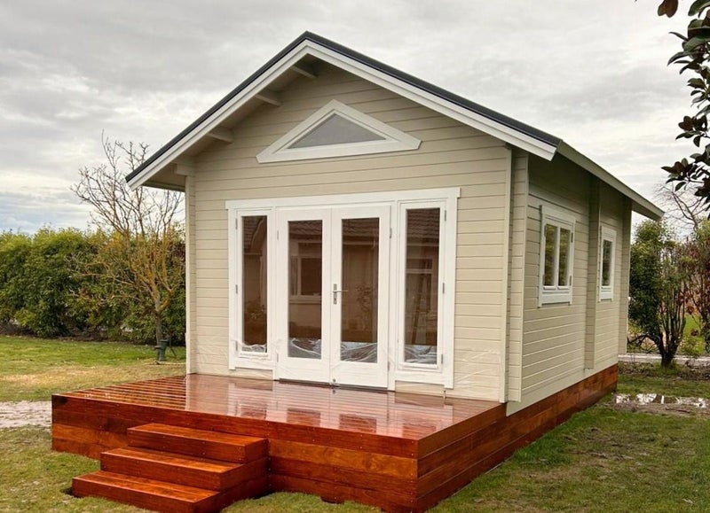 NATURALLY WARM COZY KITSET CABIN WITH LOFT Carousel 2