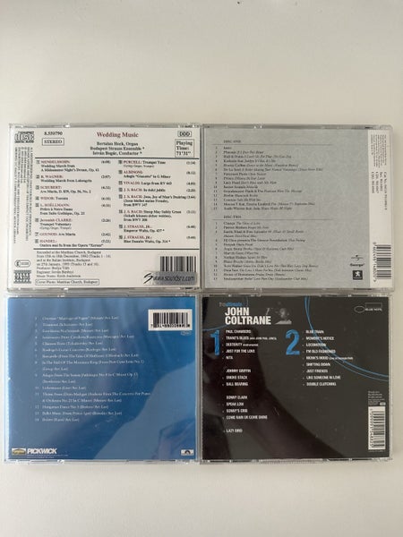 CD's - Out of Range, Wedding Music, James Last Carousel 2