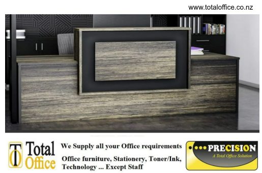 Tasman Reception Desk 1700 x 800 x 1125 Carousel 1