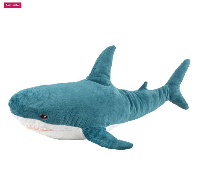 IKEA BLÅHAJ BLAHAJ Soft toy shark, 100 cm Ikea Blahaj Shark Soft Toy, 100cm Carousel 1