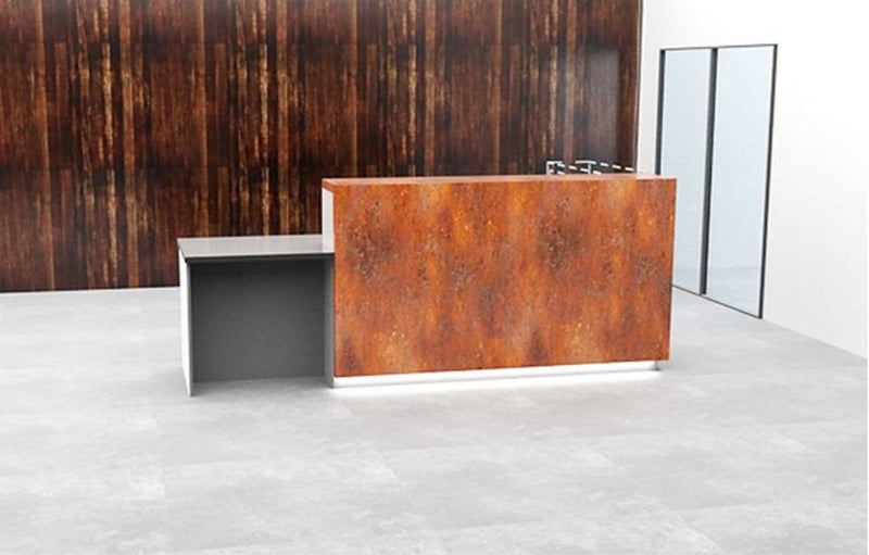 Tasman Reception Desk 1700 x 800 x 1125 Carousel 2