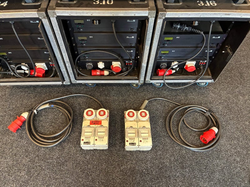 d&b audiotechnik D12 amplifier rack (3 x D12s) Carousel 4