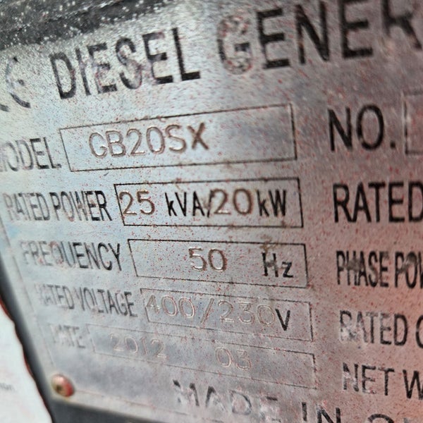 25kva..400volt 3x phase auto start generator63742295302658111