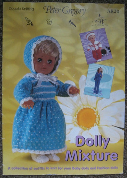 DOLLS FASHIONS CLOTHES Baby Toddler Teenage KNITTING PATTERNS Carousel 2