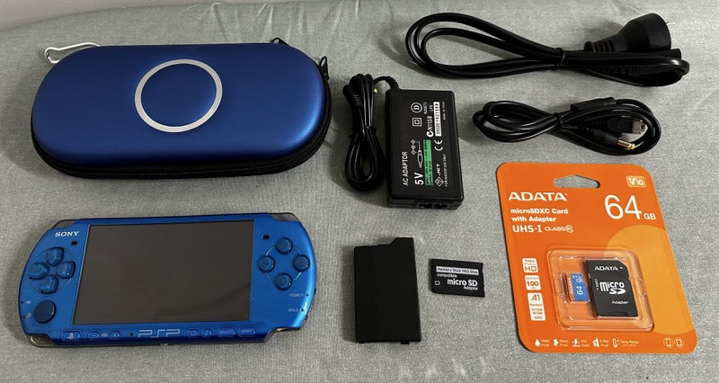 PSP 3000 – Carnival Blue | 64GB | Fully Set Up Carousel 1