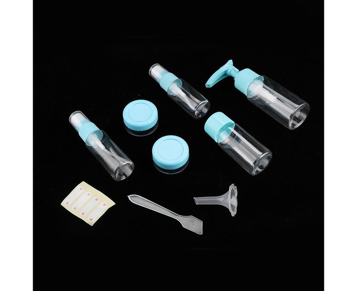 8pcs/Set Portable Reusable Makeup Spray Bottle Lotion Cream Container Kit for Carousel 2