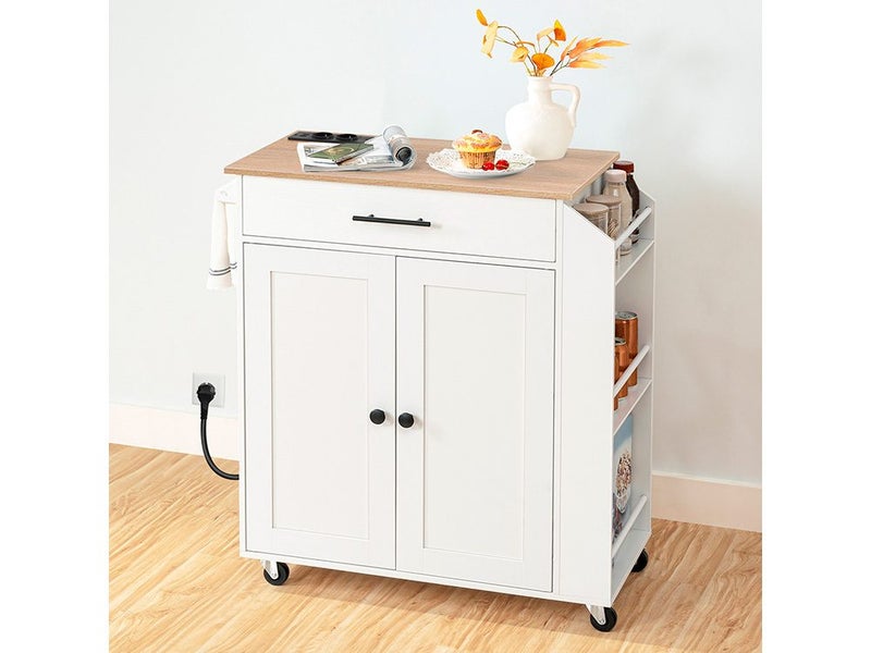 Kitchen Island Cart Kitchen Trolley 81cm Carousel 2