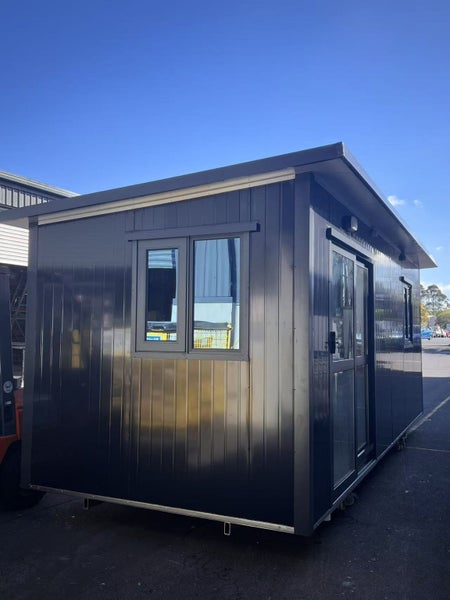 6.0x2.4m assembled cabin sleepout Carousel 1
