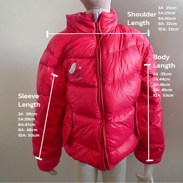 Emperor of Stars duck down jacket children - Red Carousel 5