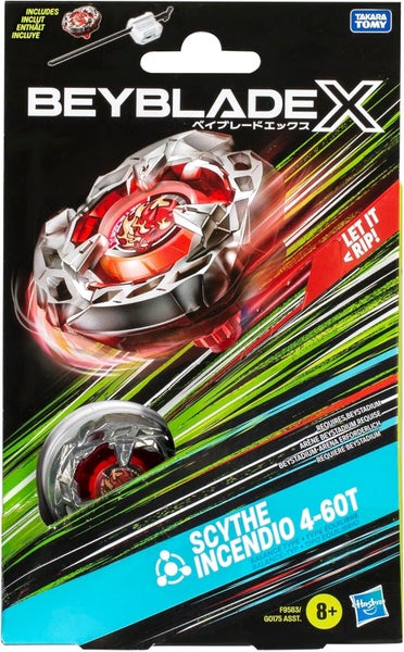 2024 Beyblade X Starter Pack: X Scythe Incendio 4-60T Carousel 2