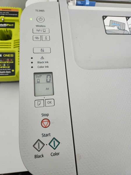 Canon PIXMA TS3465 Printer Carousel 2