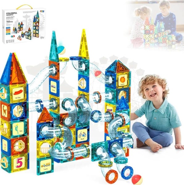 Magnetic Building Set -168 pcs Carousel 1
