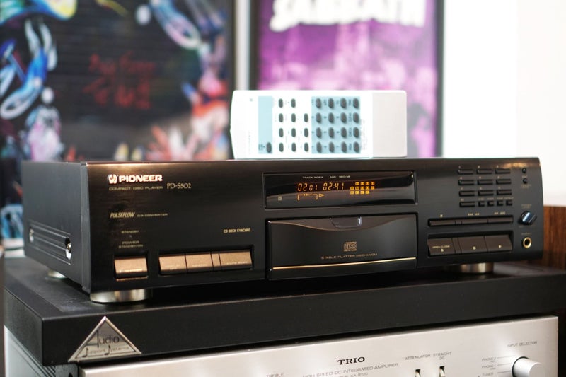 Pioneer PD-S502 Legendary Stable Platter CD Player with Remote - Made in Japan Carousel 1